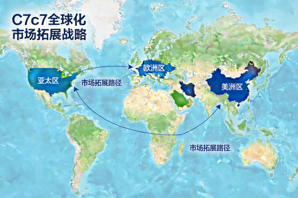 C7c7全球化市场拓展战略与世界地图标注